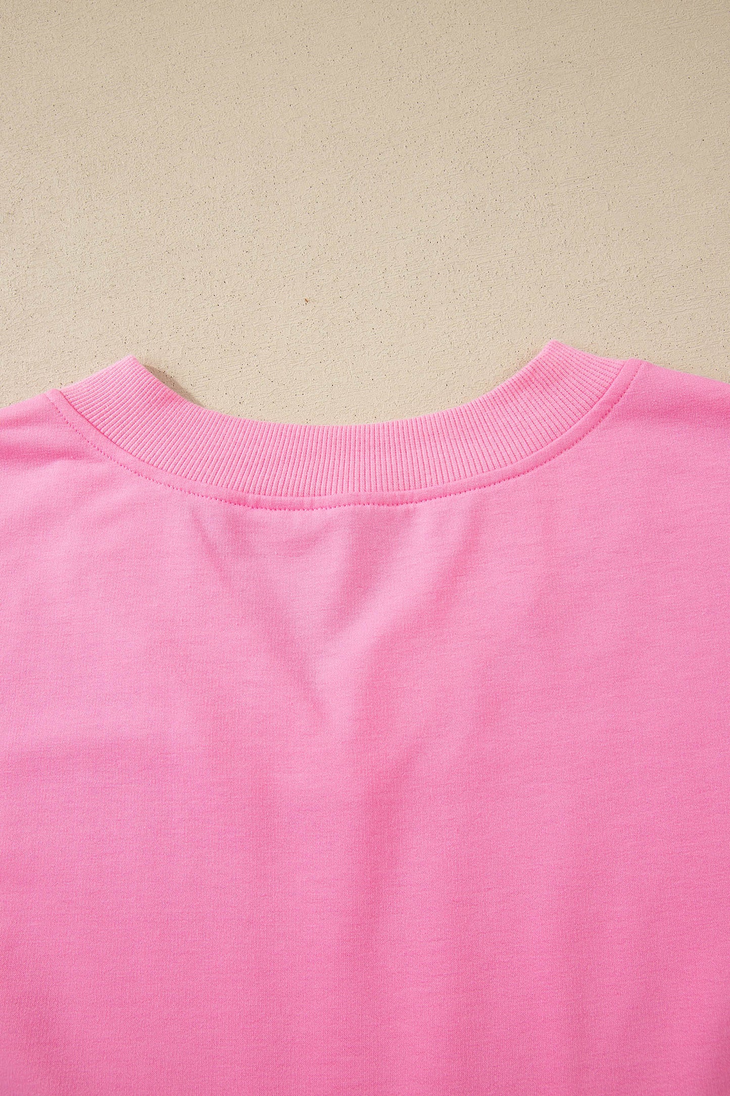 Sachet Pink V Neck Short Sleeve Top Drawstring Shorts 2pcs Set