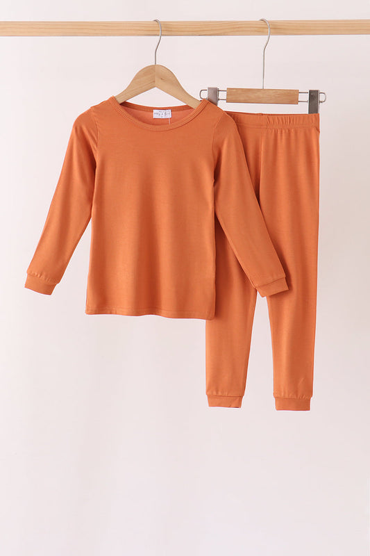 Caramel bamboo pajama set – wholesale for boutiques | Honeydew USA
