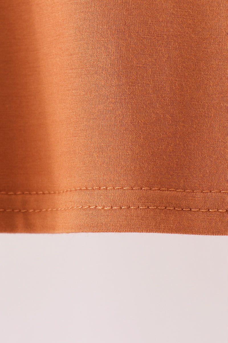 Caramel bamboo pajama set – view 5