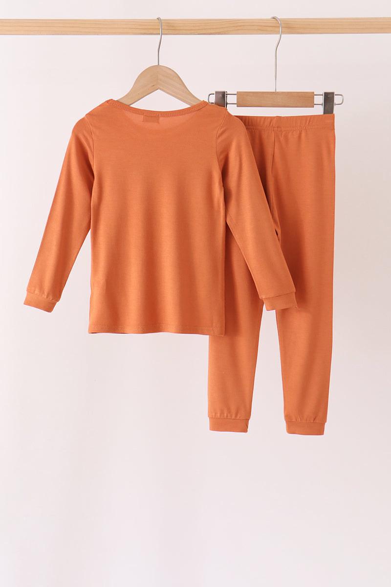 Caramel bamboo pajama set – view 6