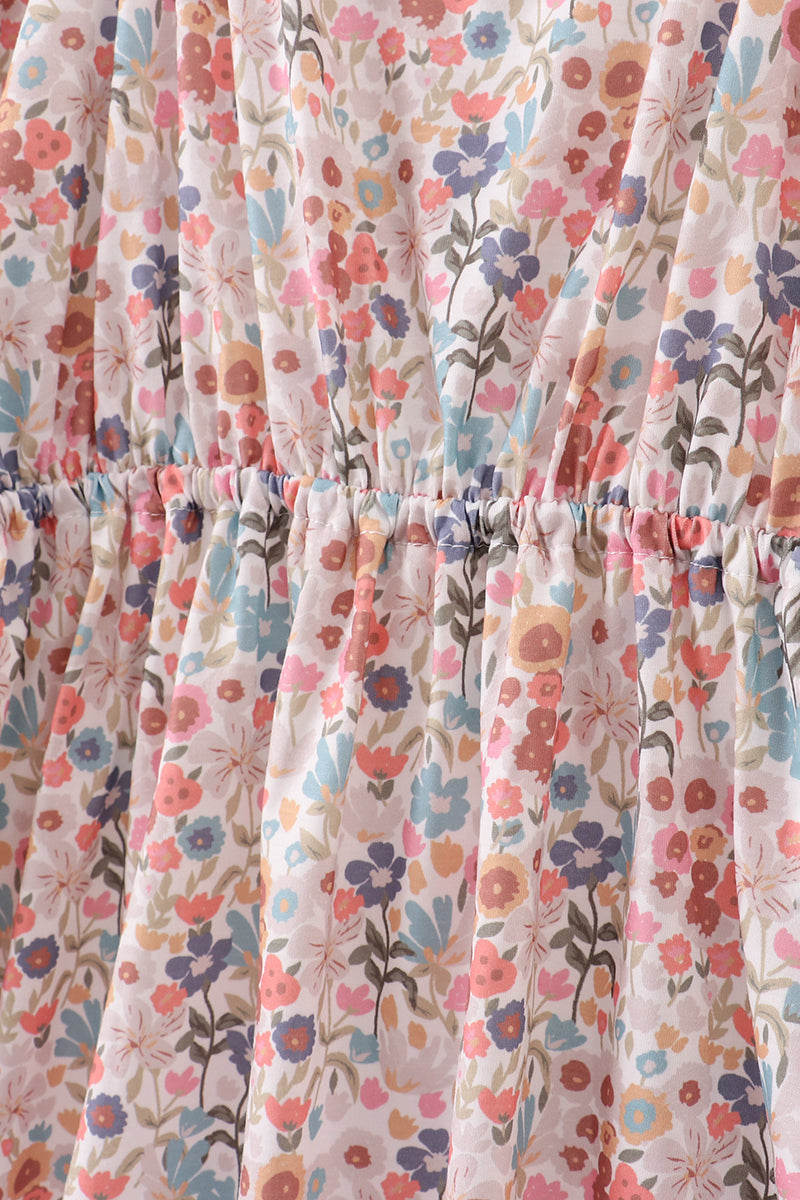 Jesus loves me embroidery mom dress