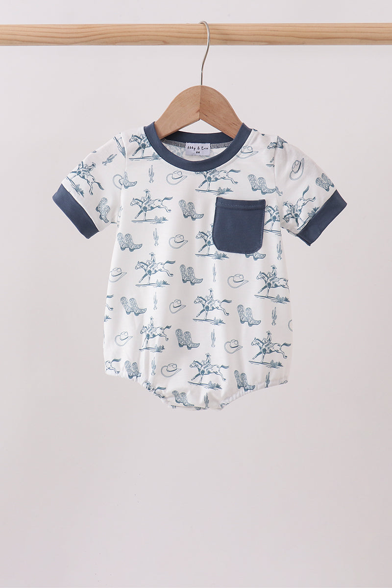 Blue Cowboy Bubble