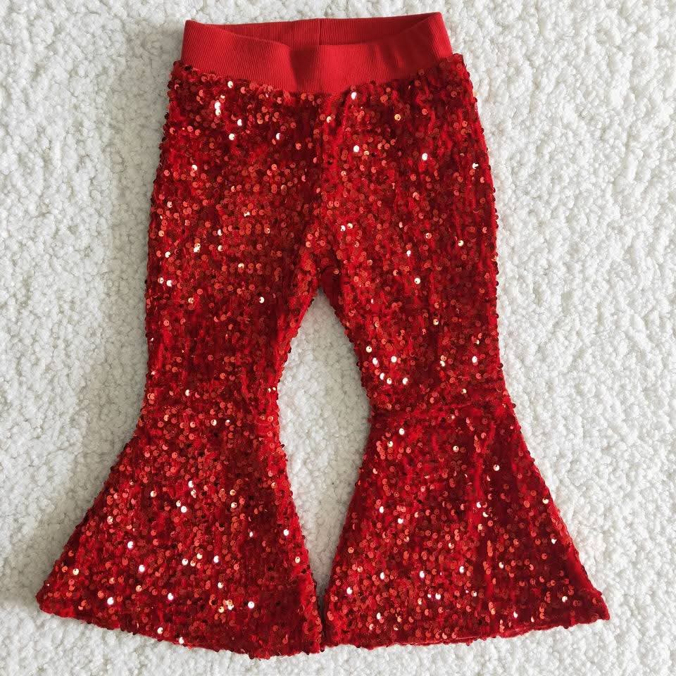 Red sequin bells